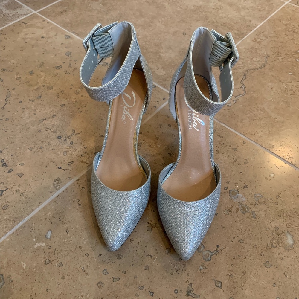 Silver heels